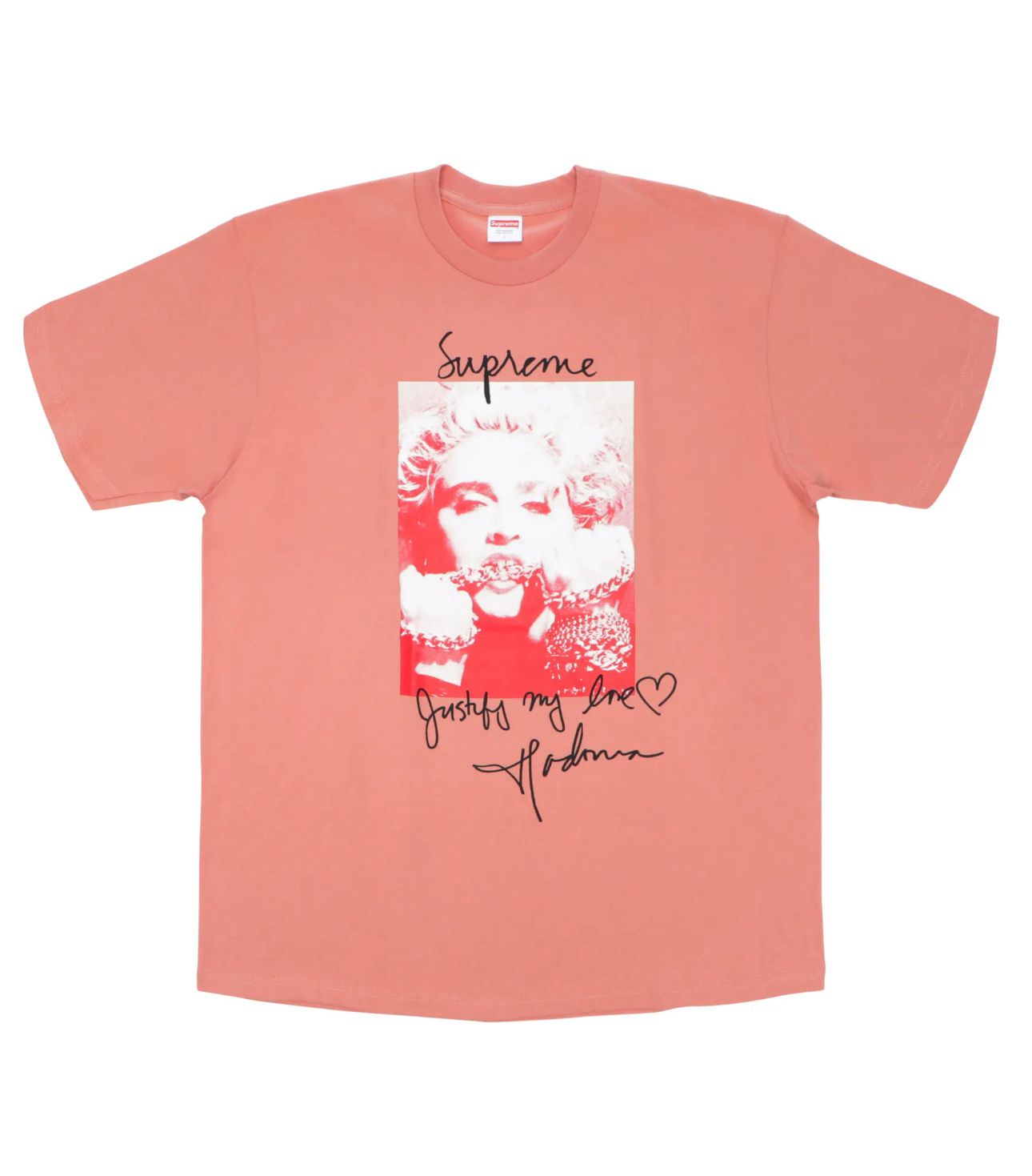 Supreme Madonna Tee Terra Cotta Size L Brand New