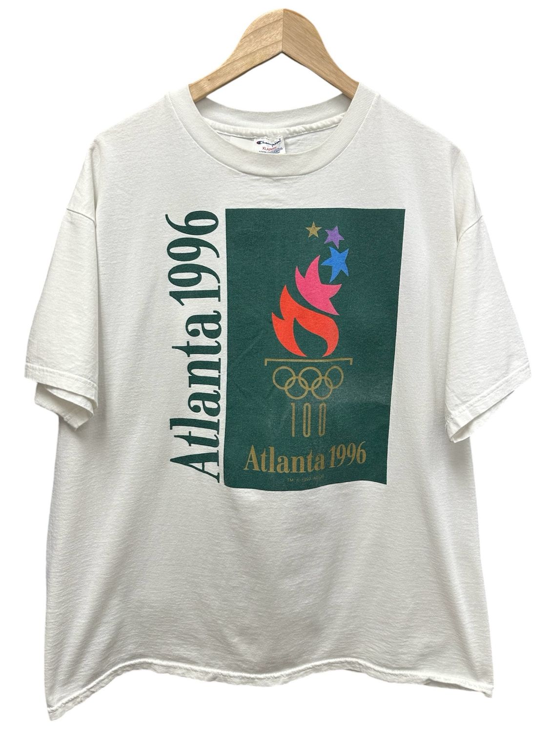 Vtg  1996 Atlanta Olympics TShirt Size XL