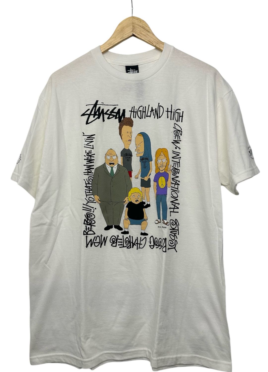 Stussy Beavis and Butthead Tee Brand New