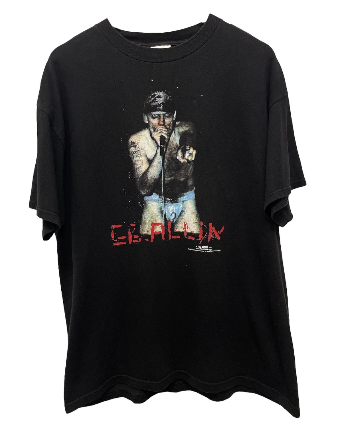 Vtg 1999 GG Allin Tee Size XL Used