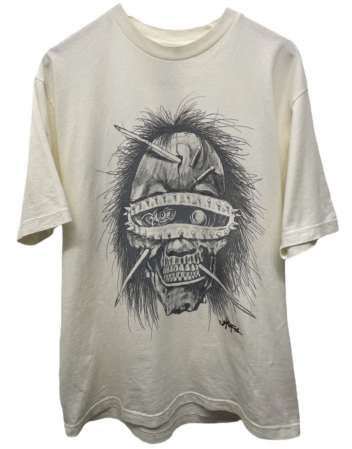 Travis Scott Utopia C4 Tee White Size Large Used