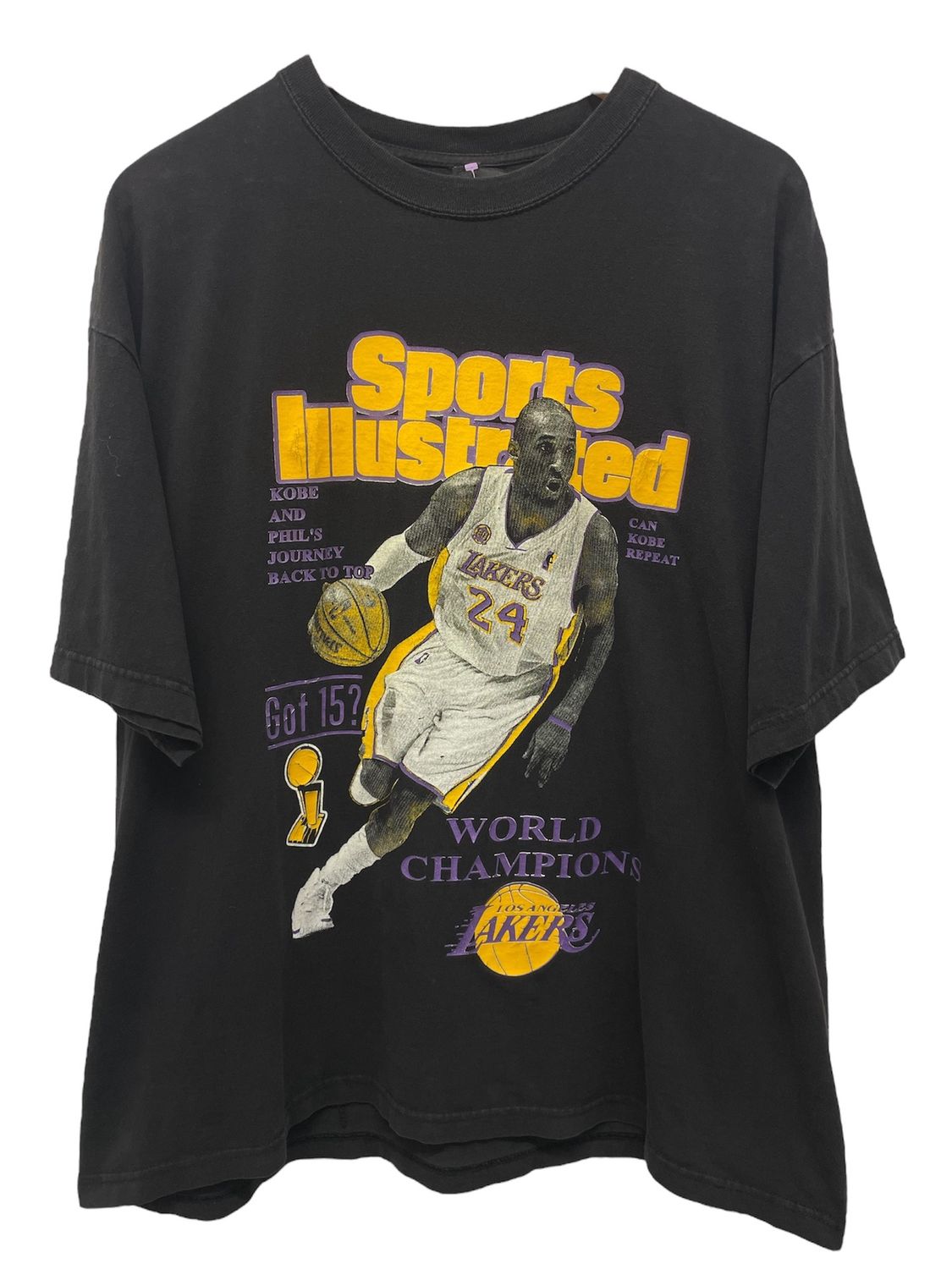 Kobe Bryant Sports Illustrated Got 15? Size XL