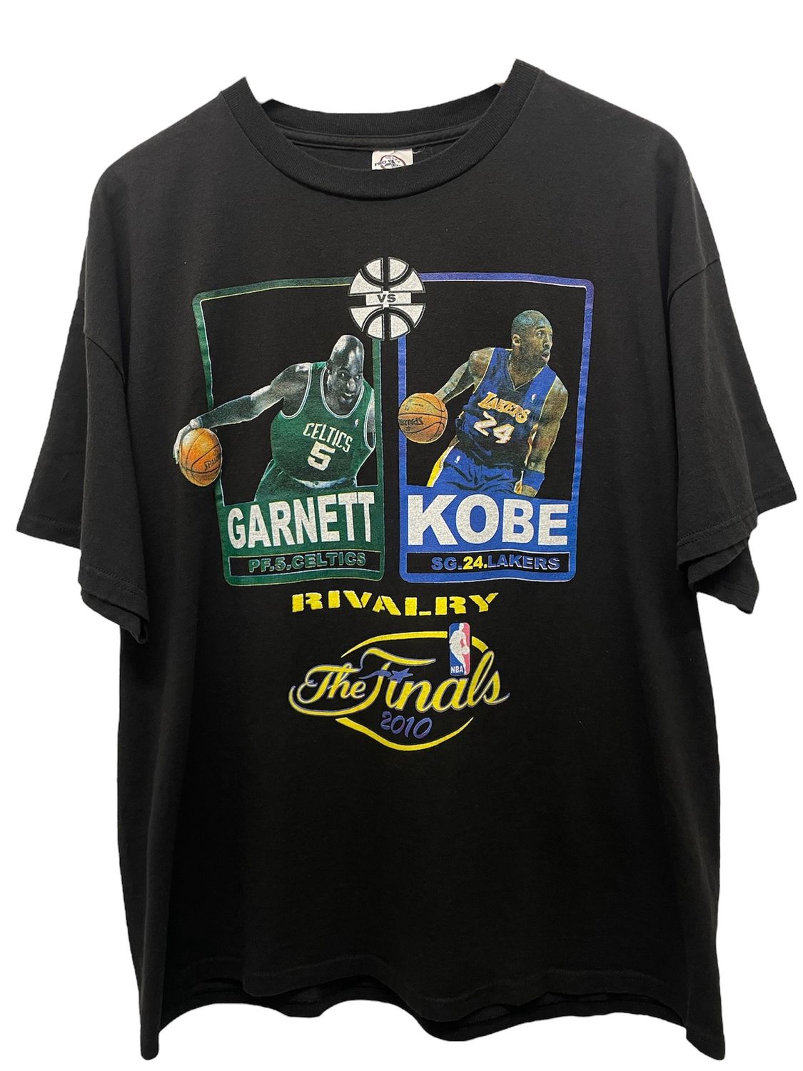 2010 NBA Finals Lakers v Celtics Tee XL