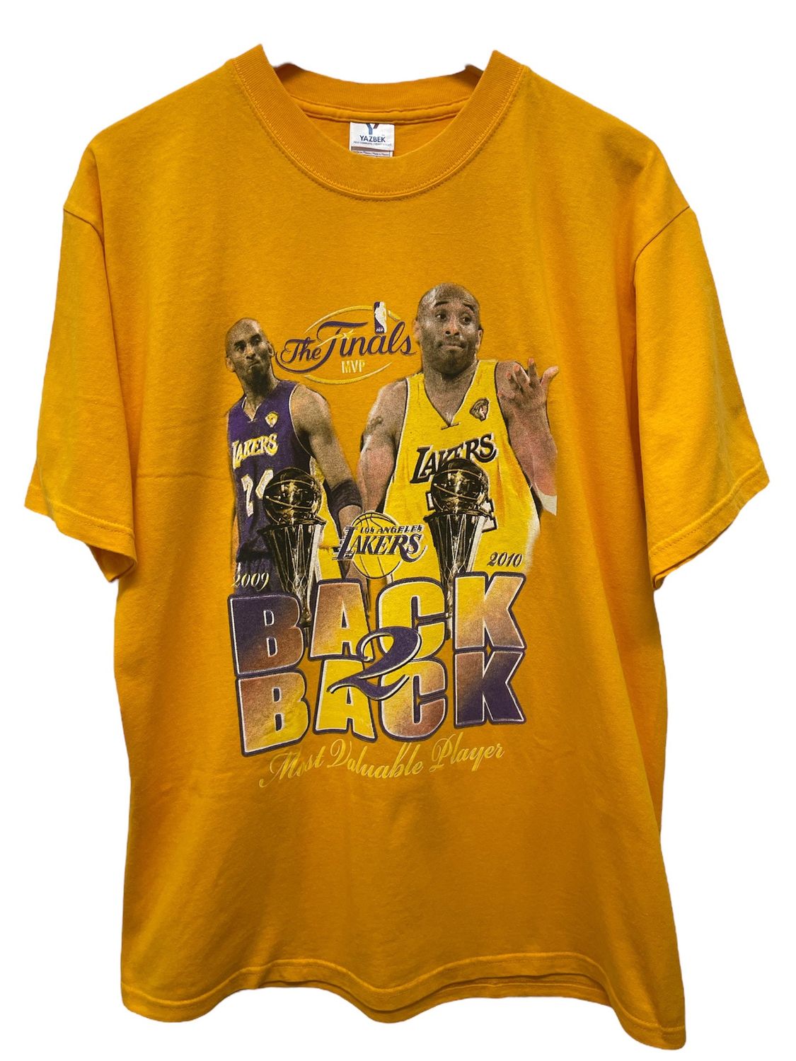 2010 Lakers Back2Back Finals MVP Tee Size L