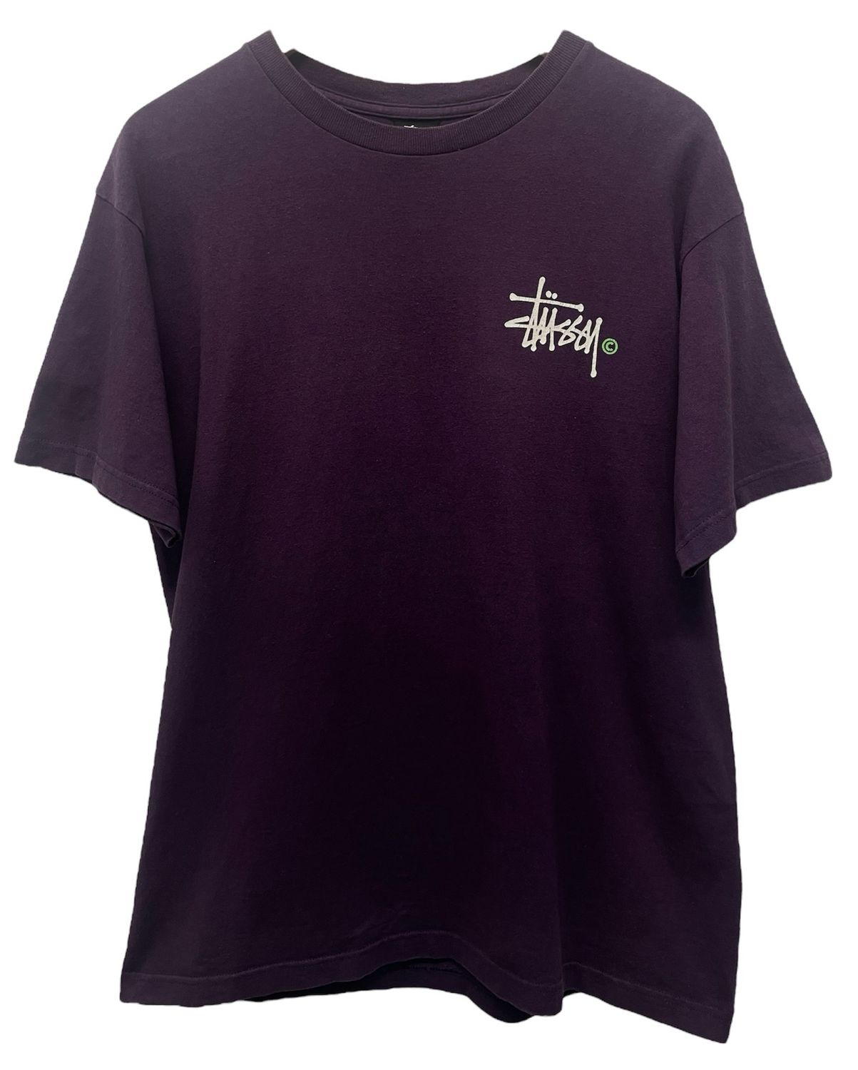 00&#39;s Stussy Purple Tee Size L Used