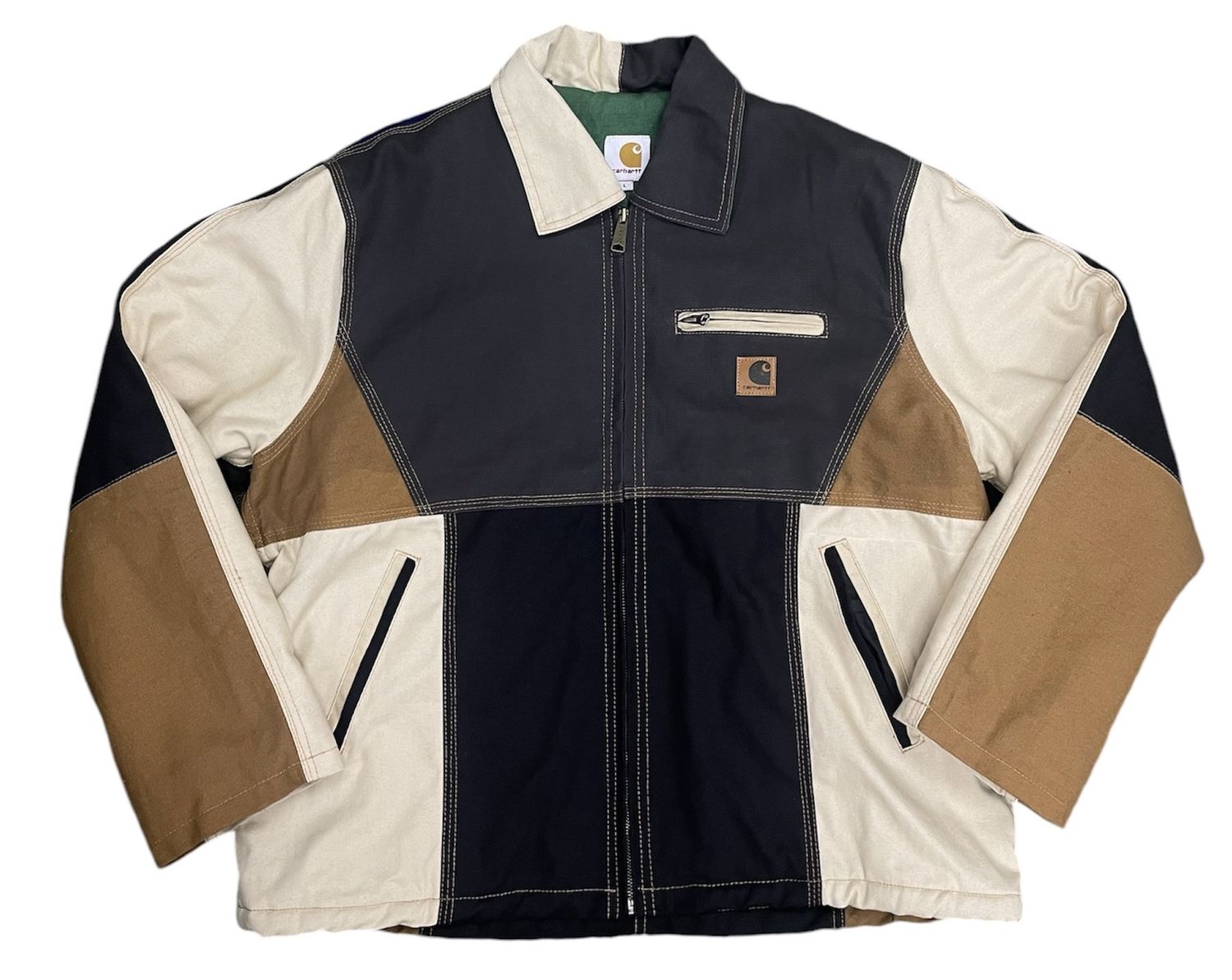 Carhartt Reworked Detroit Jacket Size L