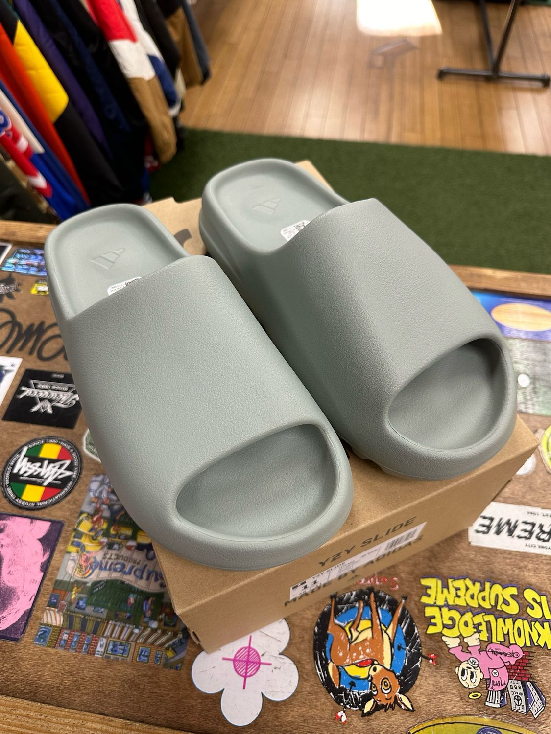 Adidas Yeezy Slide Salt Size 11 New