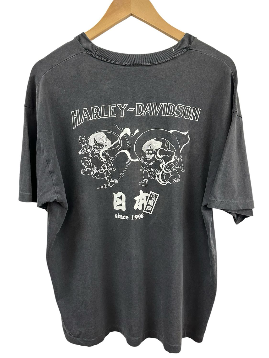 Vtg 90&#39;s Harley Davidson Japan Tee XL