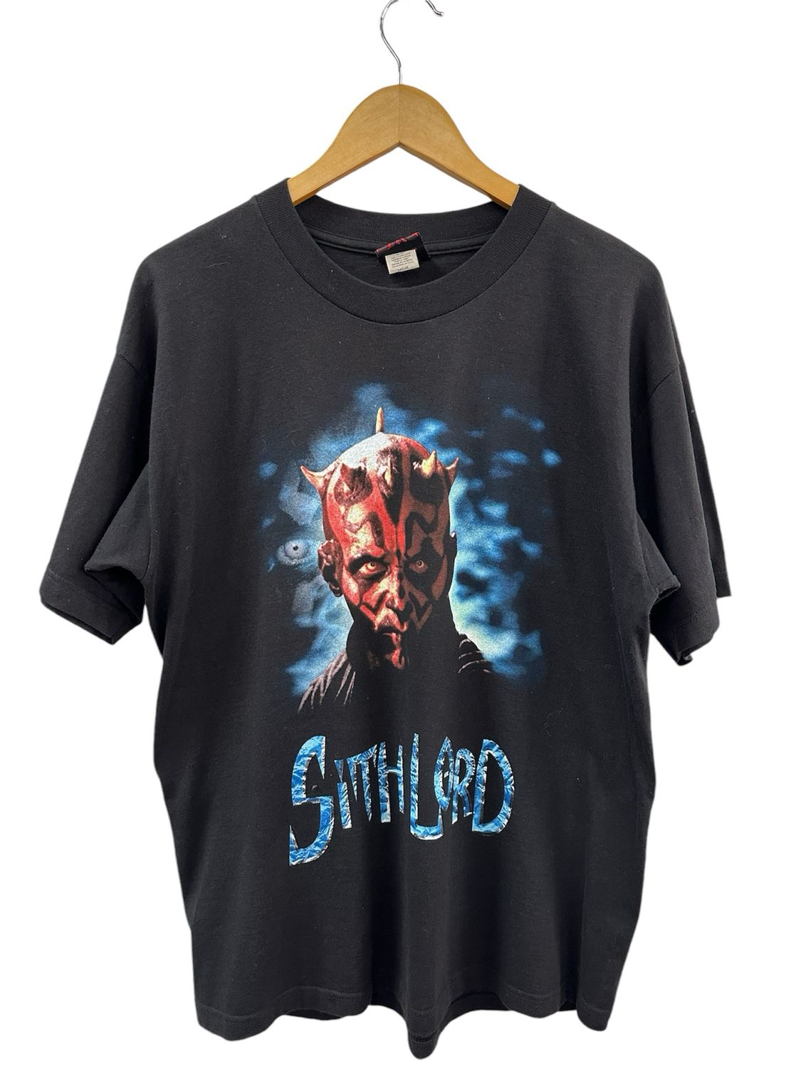 Vtg 90&#39;s Darth Maul Sith Lord Tee Large