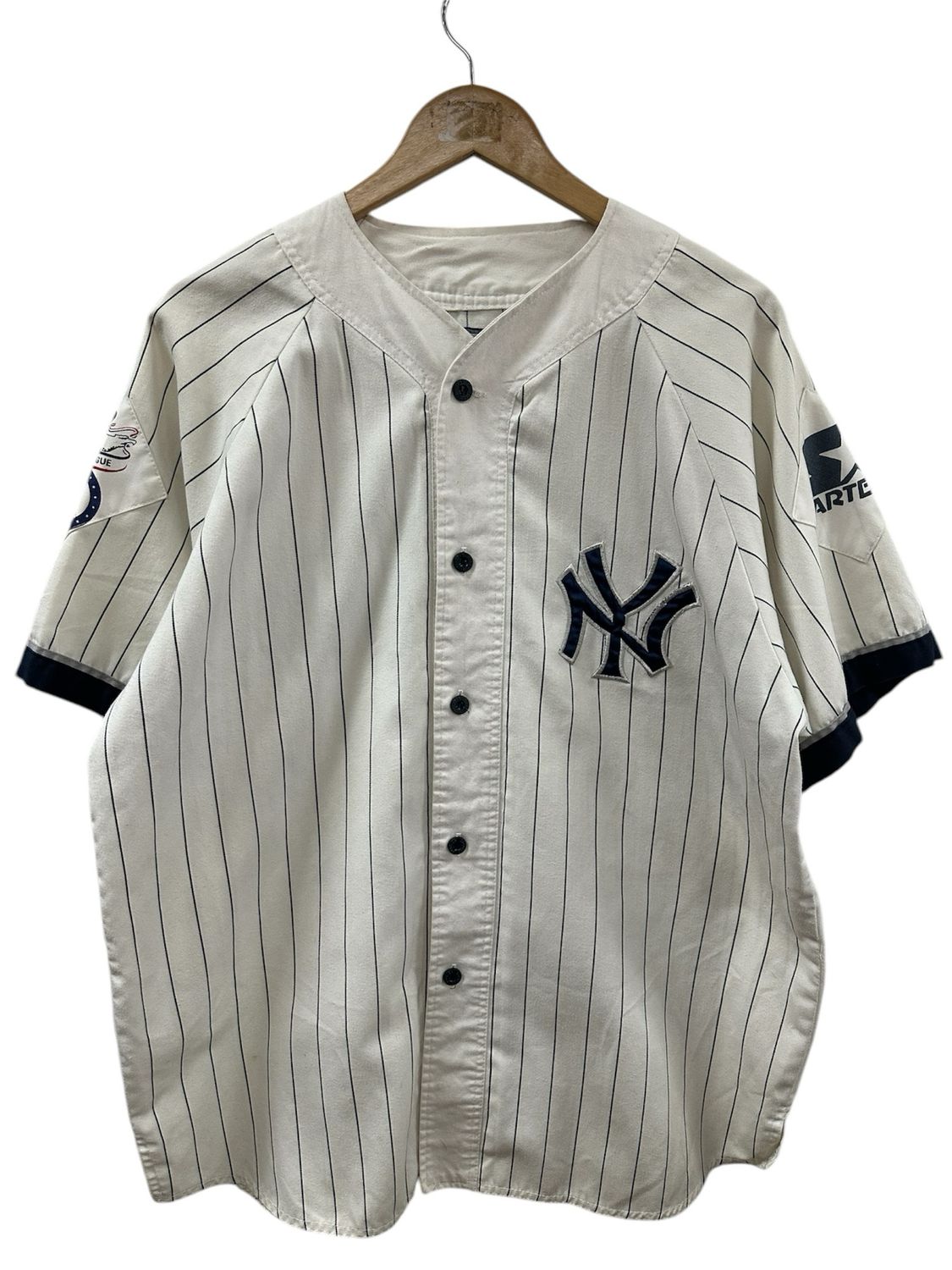 Vtg 90&#39;s Starter Yankees Jersey Size XL
