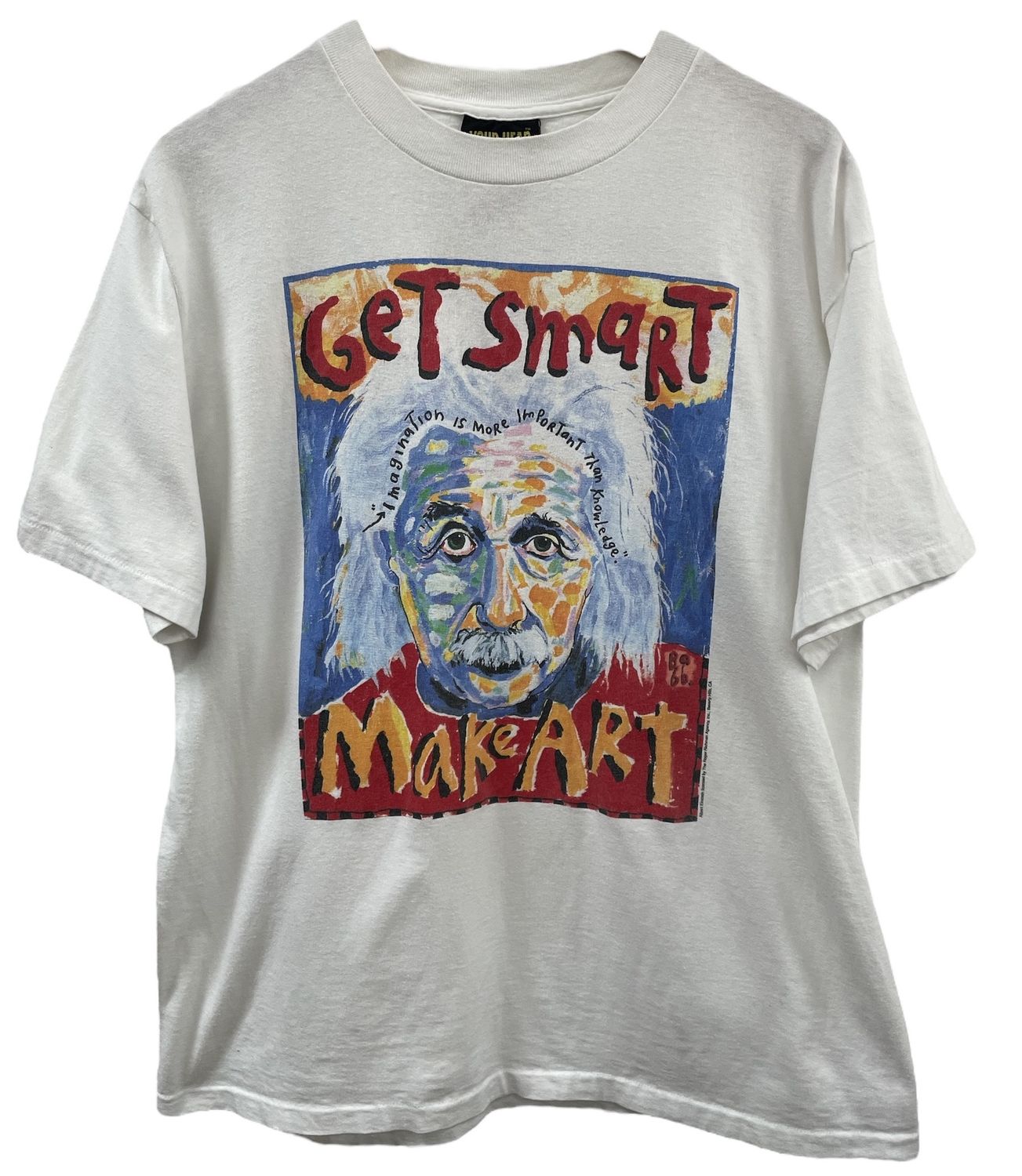 Vtg Albert Einstein Art Tee by Fred Babb Size L