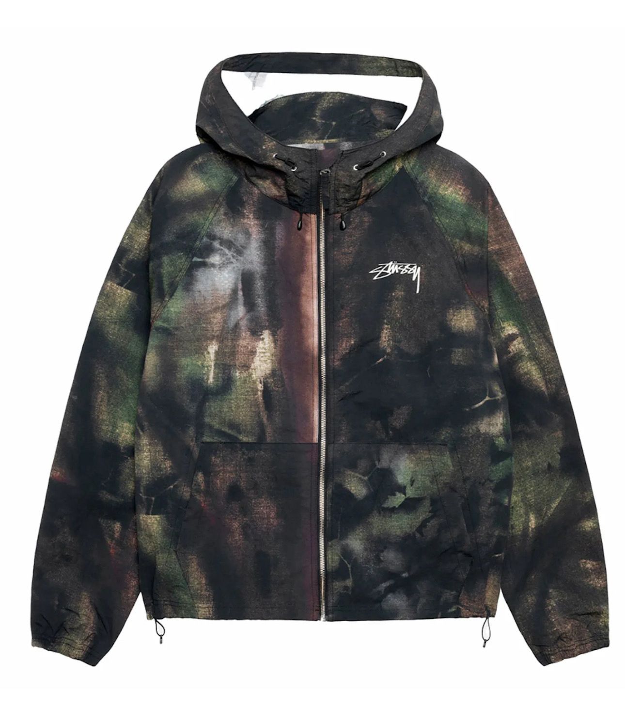 Stussy Beach Stenpat Camo Shell Fortine Size M New