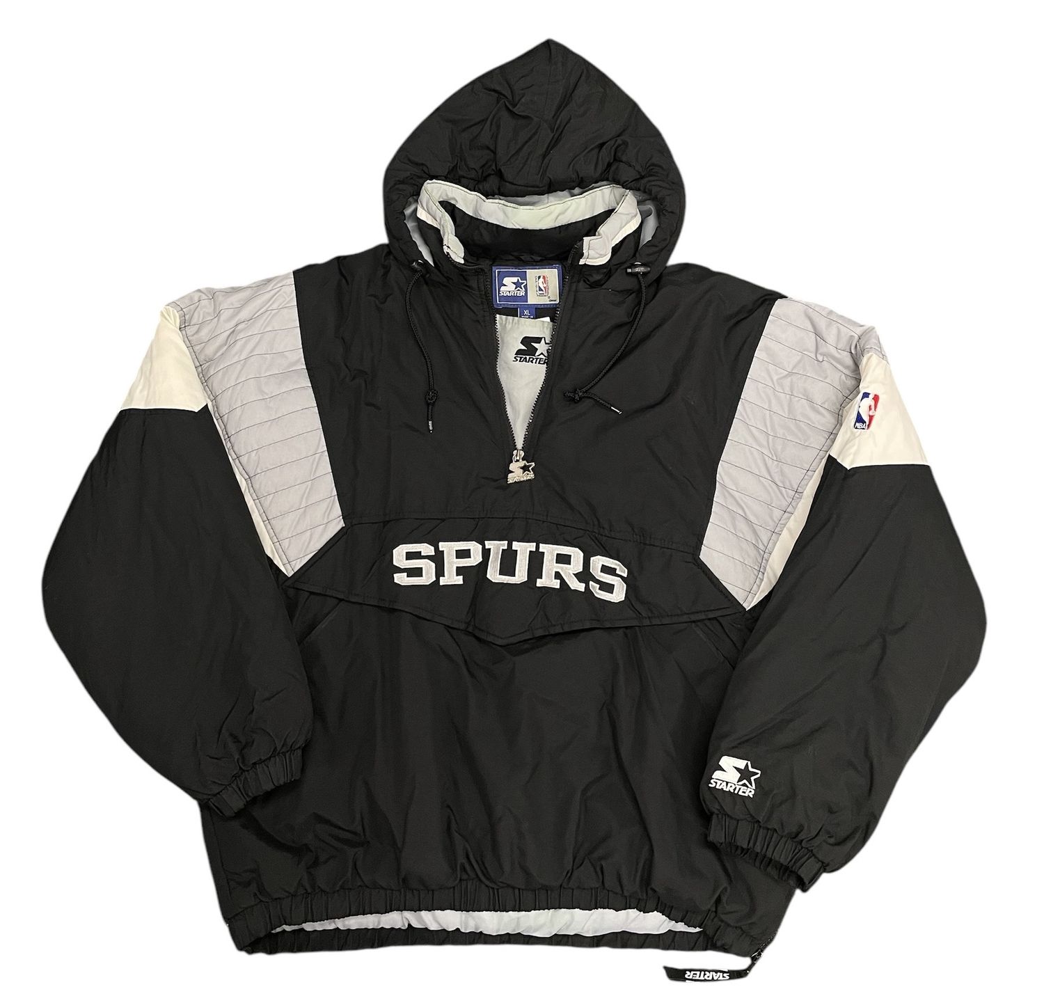 Vtg 90&#39;s Spurs Starter Parka Jacket Size XL