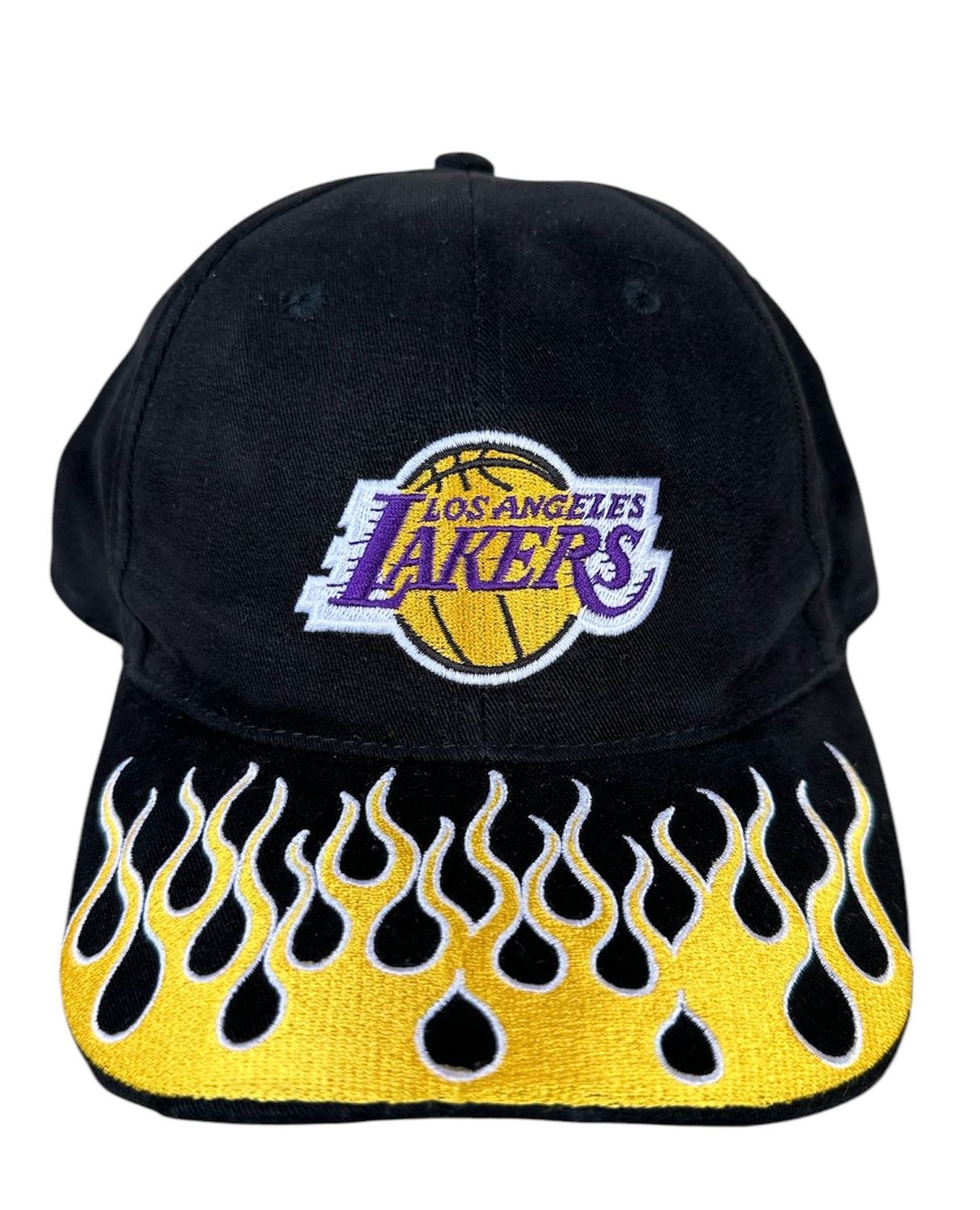 Vtg Lakers Flame SnapBack