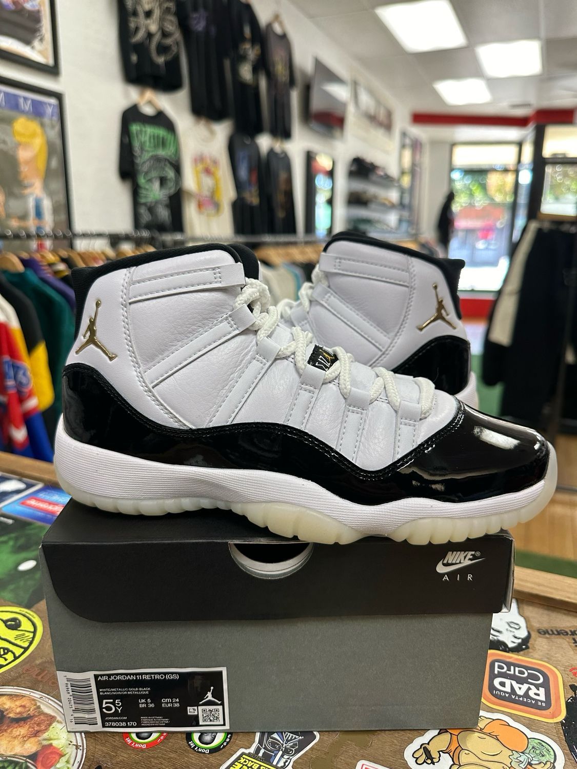 DS Jordan 11 Retro DMP Gratitude (2023) (GS) 5.5Y