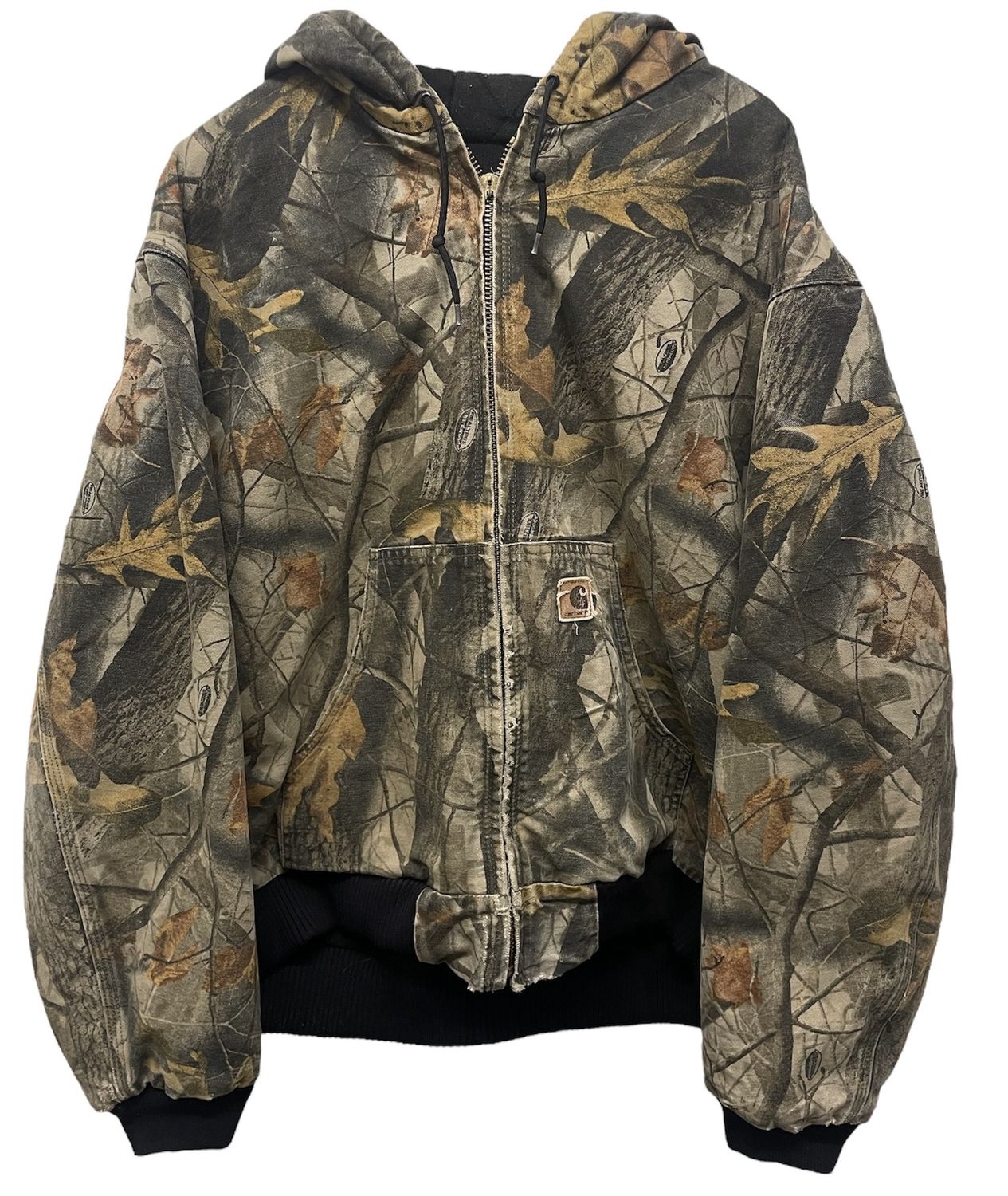Carhartt Realtree Camo Work Jacket Size 2XL (Missing Zipper Tab)
