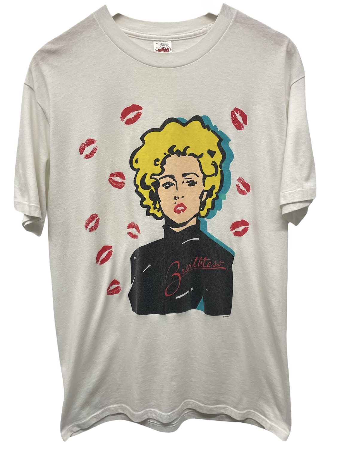 Vtg 80&#39;s Madonna Breathless Movie Tee XL