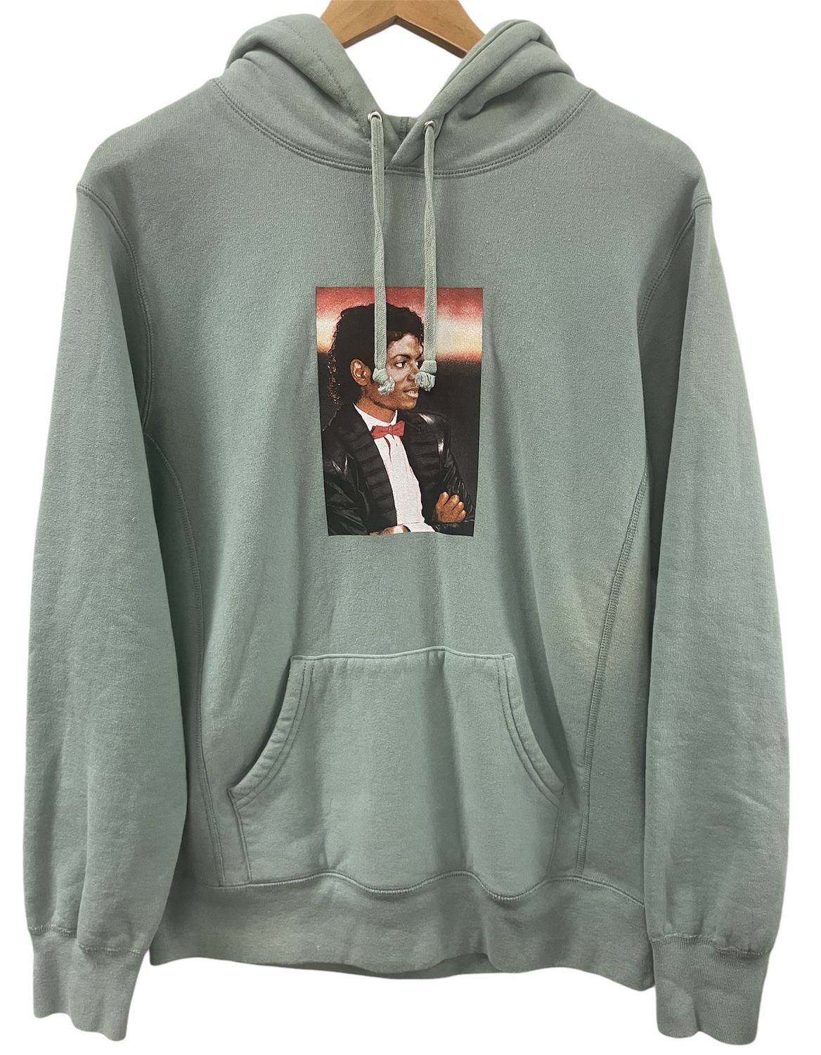 Supreme Michael Jackson Hooded Sweatshirt Seafoam Size Medium