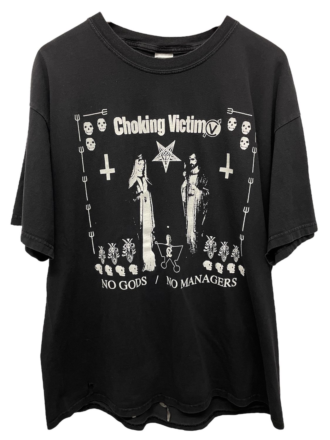 Choking Victim Late 90&#39;s Punk Band Tee XL