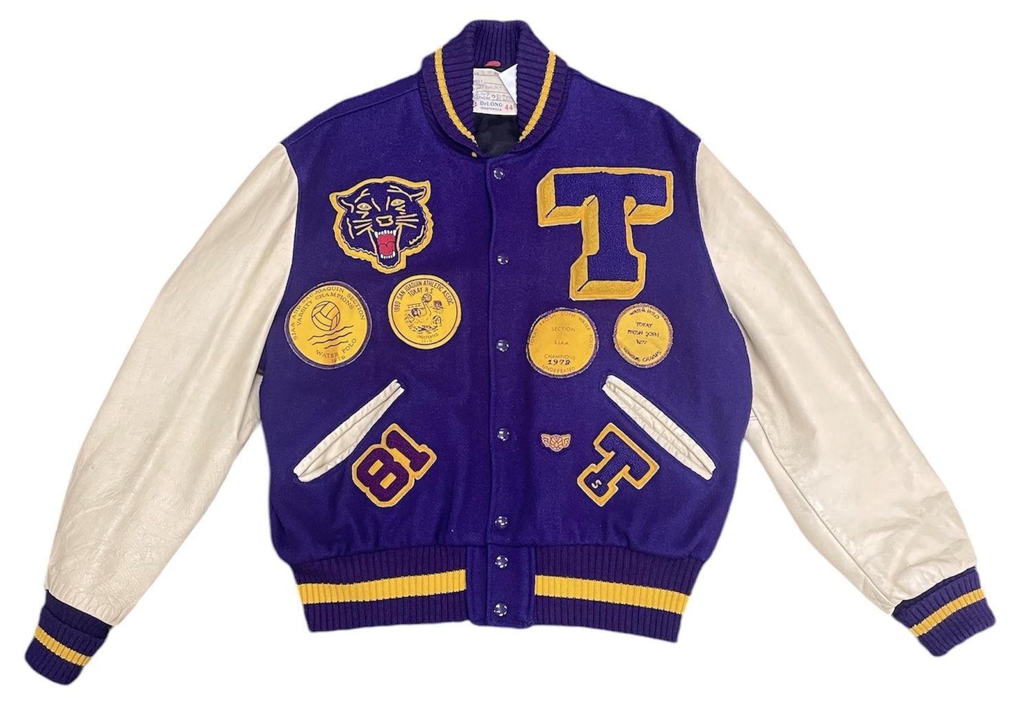 Tokay High Delong 80&#39;s Varsity Letterman Jacket Medium