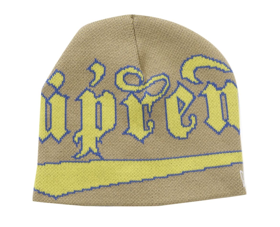 Supreme New Era Accent Beanie Khaki
