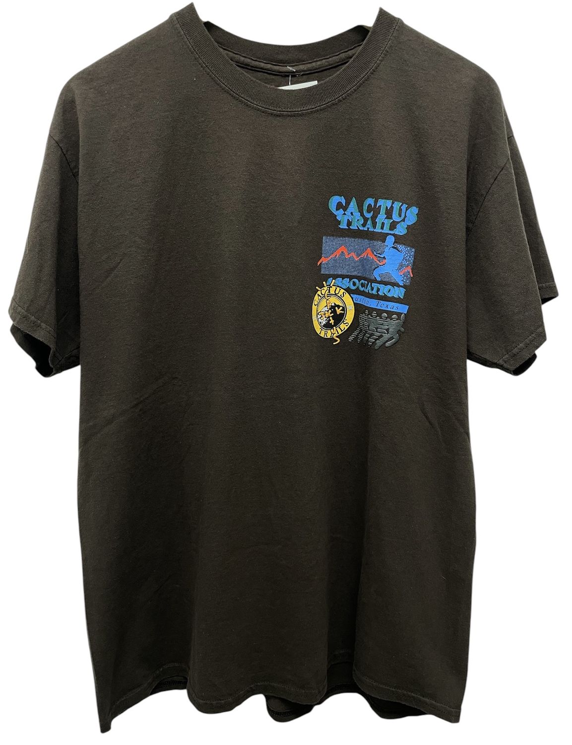 Travis Scott Cactus Trails Assn T-shirt Brown Size Medium