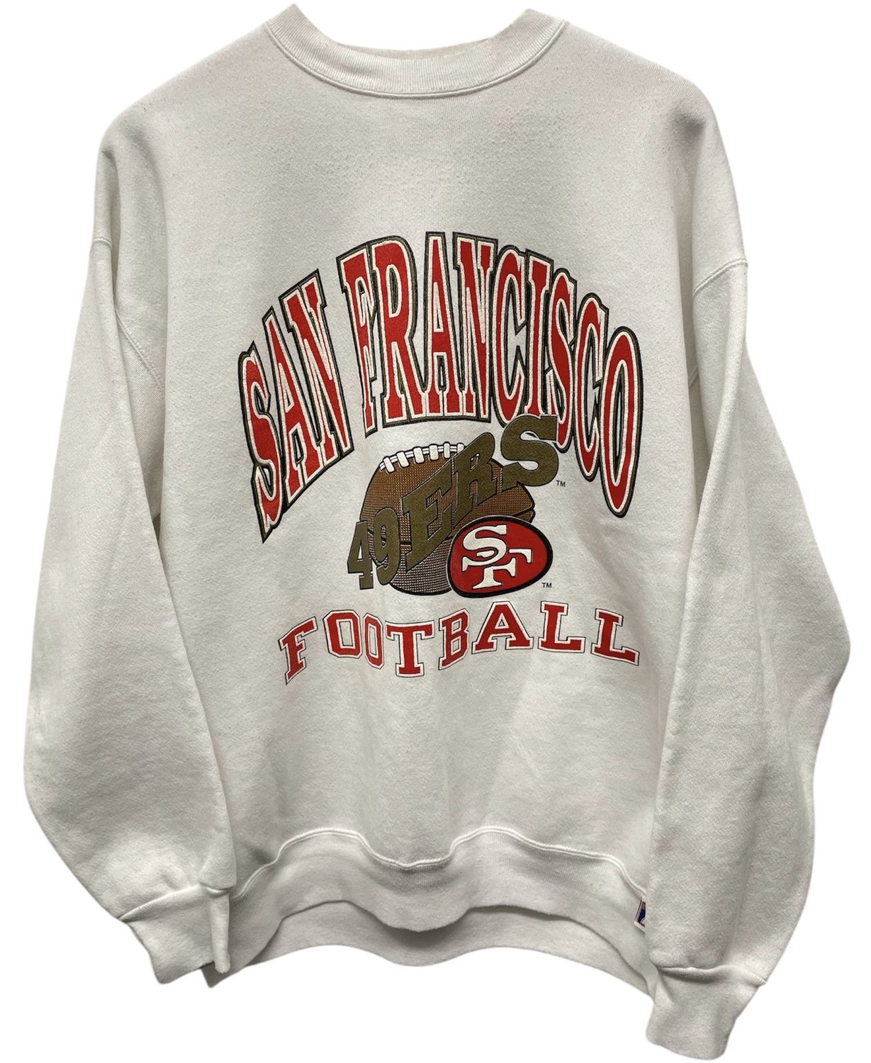 Vintage Logo 7 SF 49ers Crewneck XL