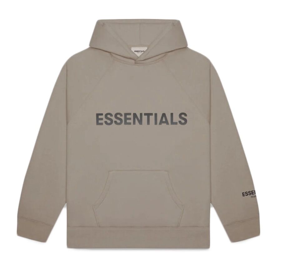 Brand New Essentials Pullover Hoodie Tan Size XS