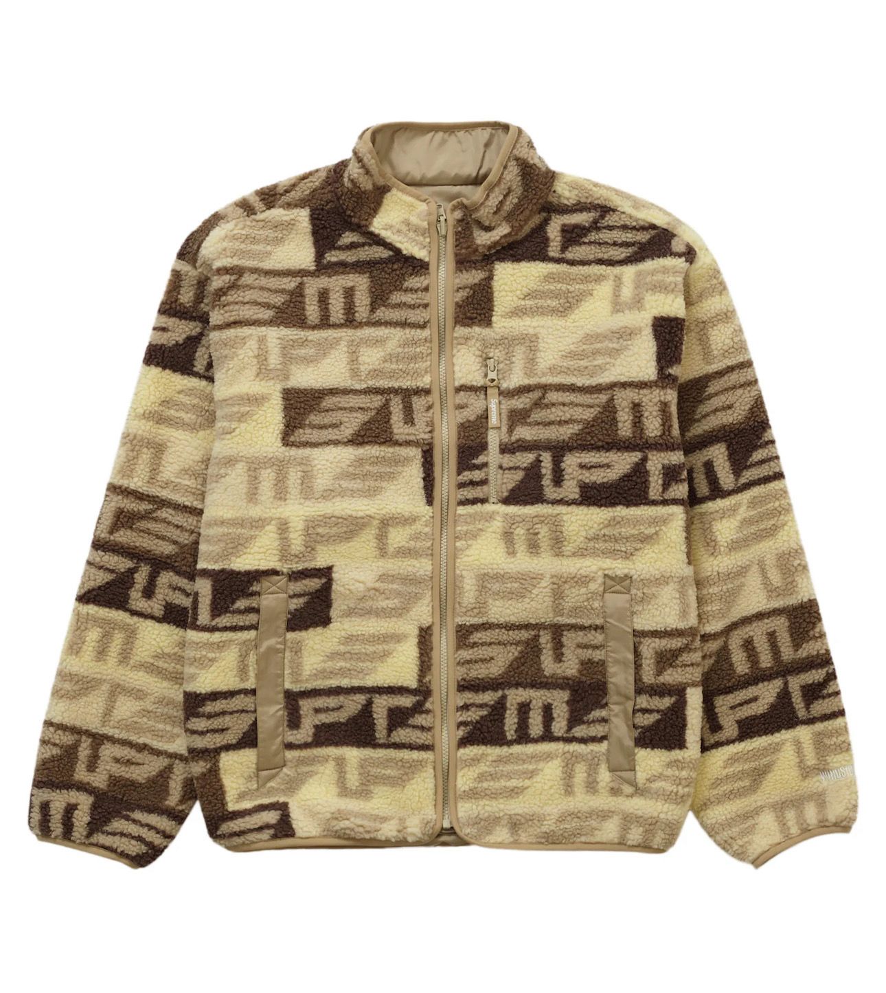 Supreme Geo Reversible WINDSTOPPER Fleece XL