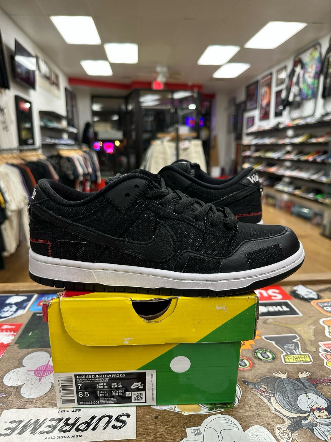 DS Nike SB Dunk Low Wasted Youth Size 7
