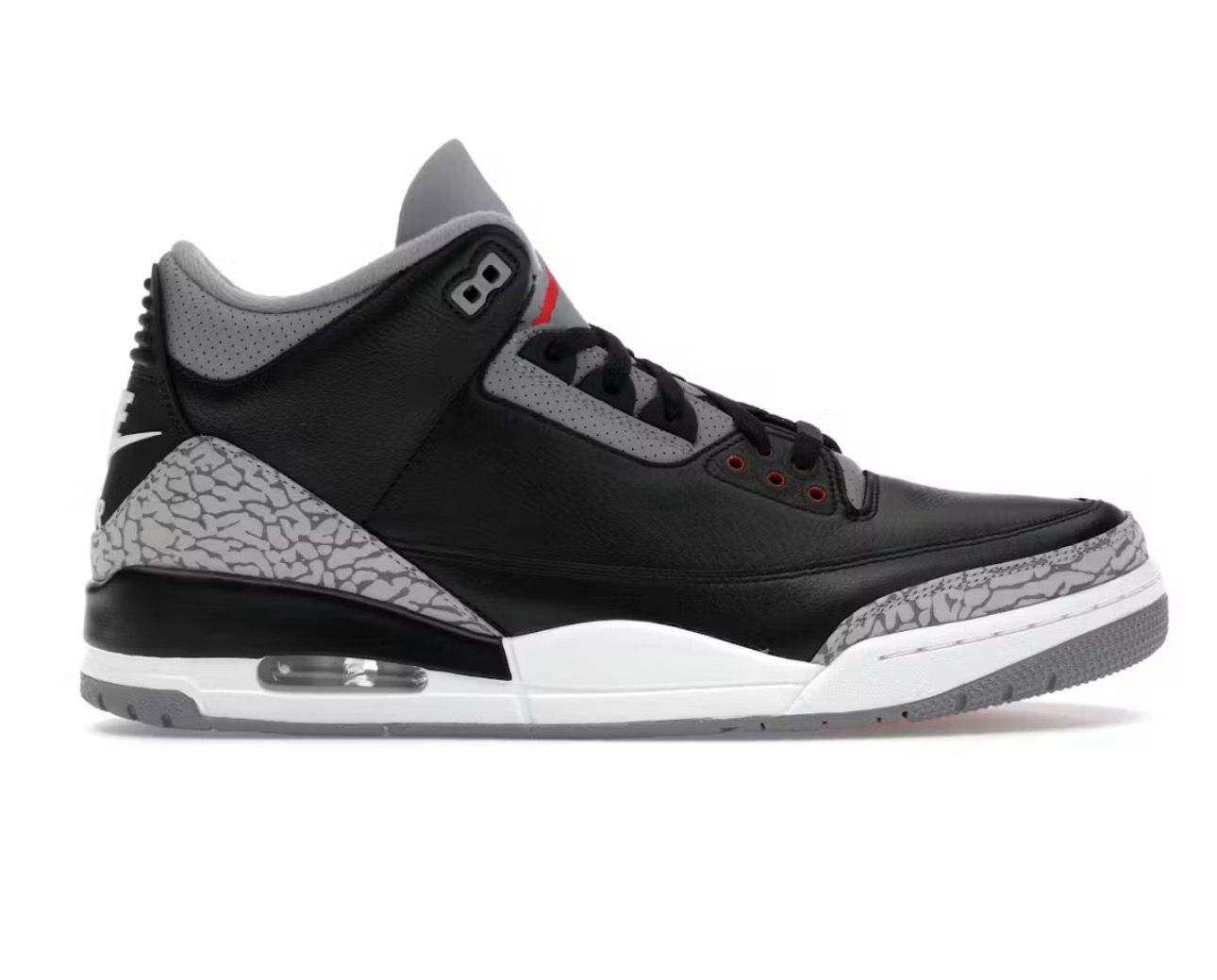 DS Jordan 3 Retro OG Black Cement (2024) Size 10