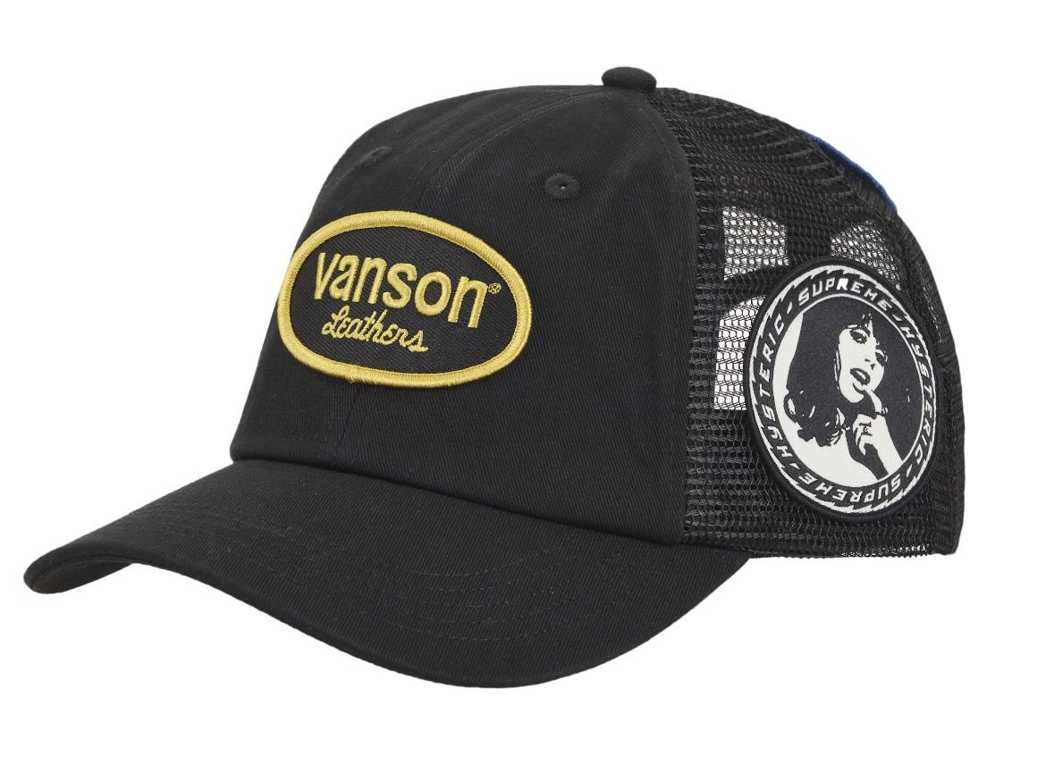 Supreme Hysteric Glamour Vanson Leather Mesh Back 6-Panel