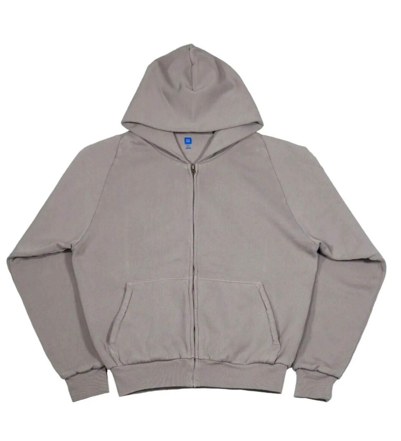 Yeezy x Gap Zip Up Exclusive Hoodie Light Grey Size XS NEW