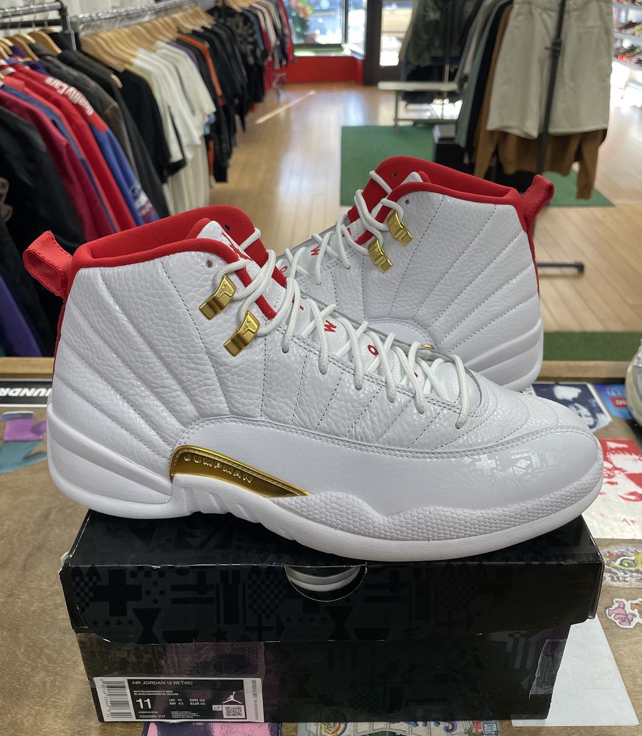 DS Jordan 12 Retro FIBA (2019) Size 11