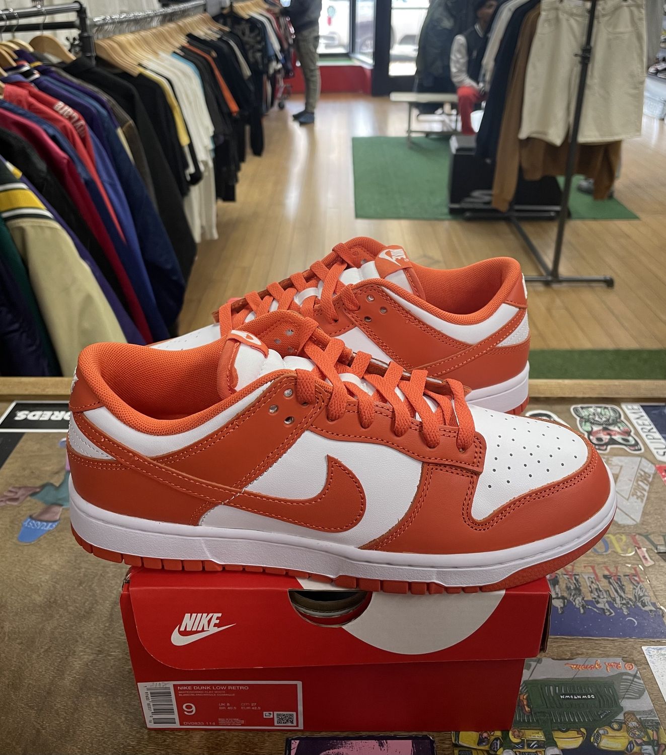 DS Nike Dunk Low Retro Cosmic Clay Size 9