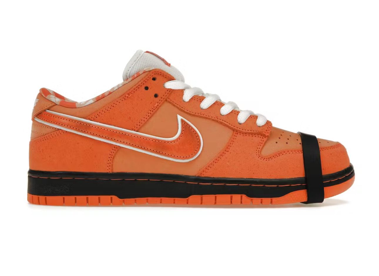 Nike SB Dunk Low Concepts Orange Lobster Size 9.5 Brand new