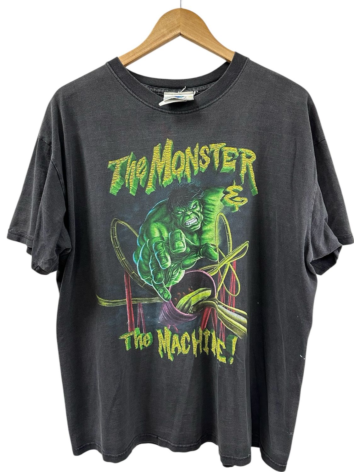 Vtg 1999 The Hulk Monster Machine Ride Tee XL