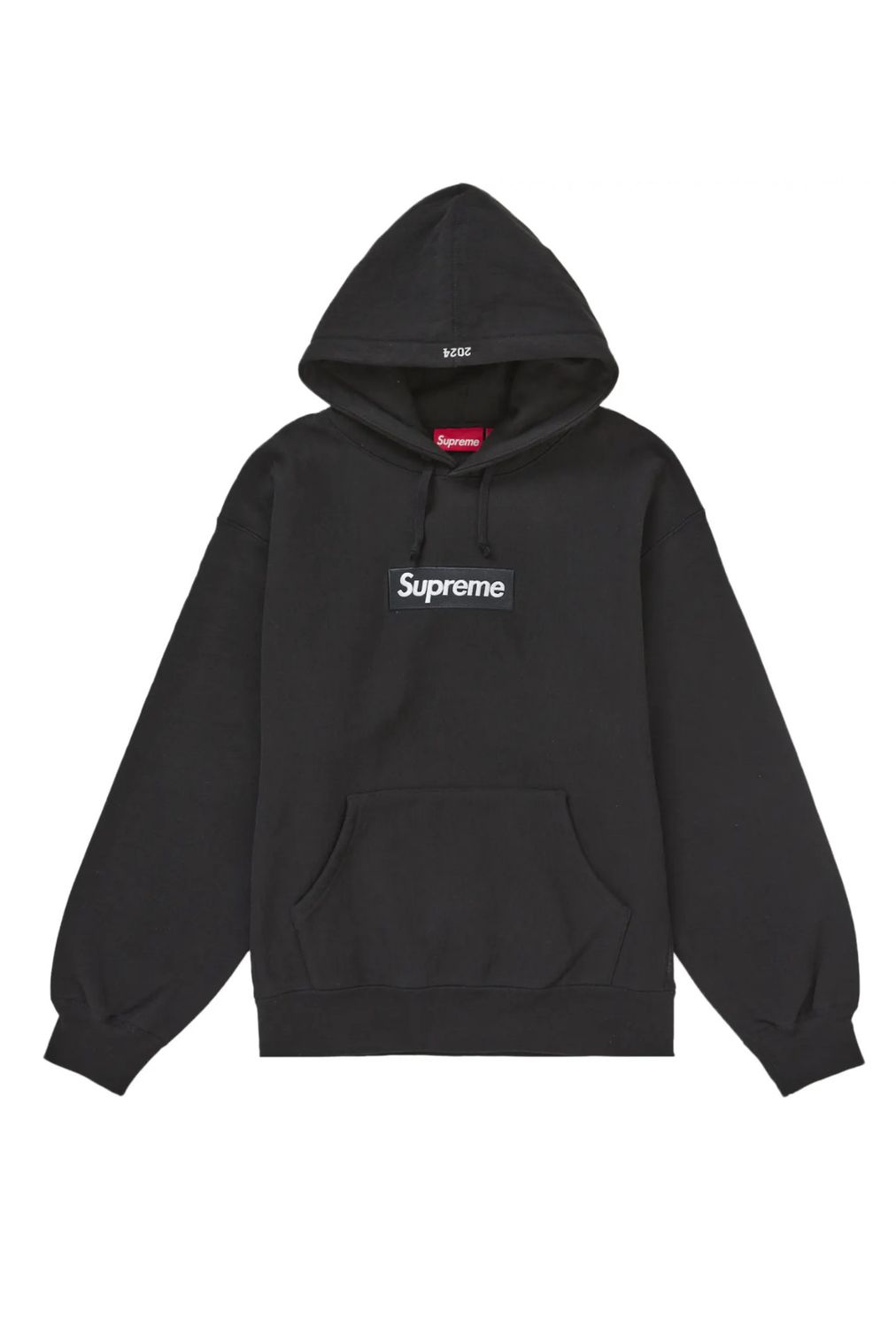 Supreme Box Logo Hooded Sweatshirt Sweatshirt (FW24) Black Size M