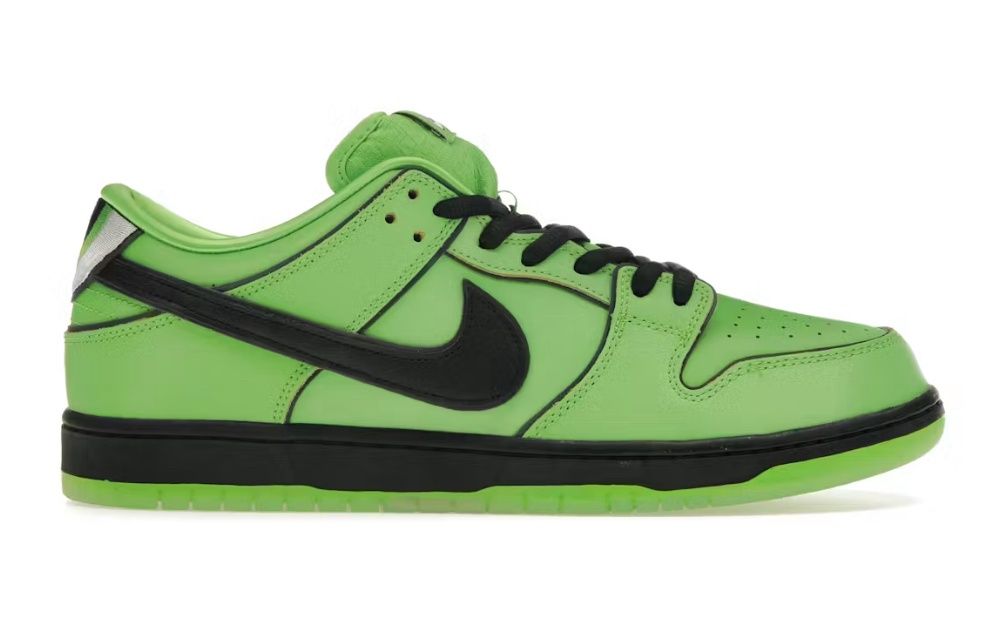 Nike SB Dunk Low The Powerpuff Girls Buttercup Size 8 (New)