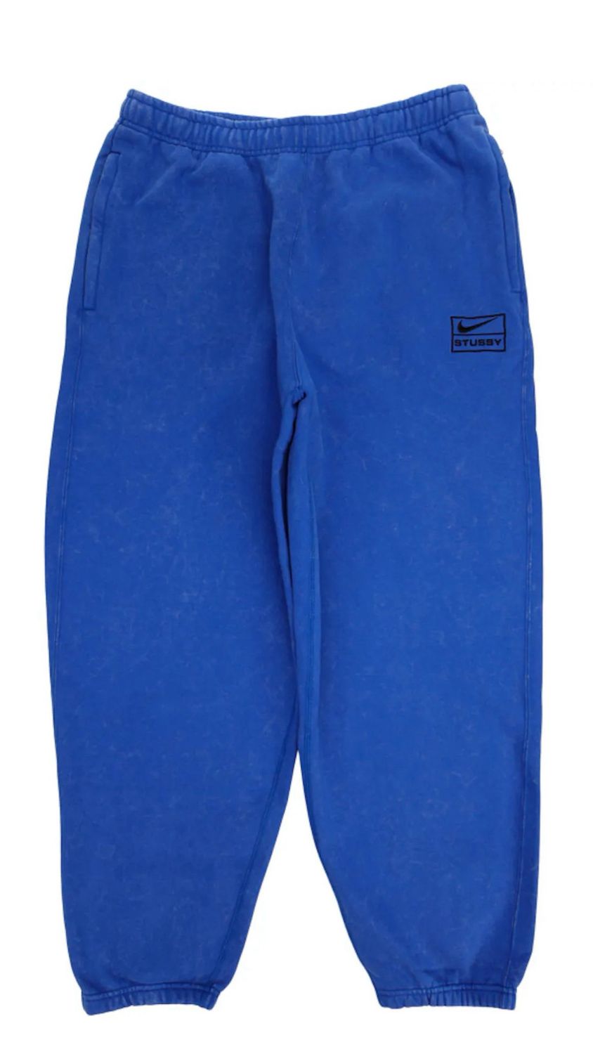 Nike x Stussy Acid Wash Sweatpants Blue Size L