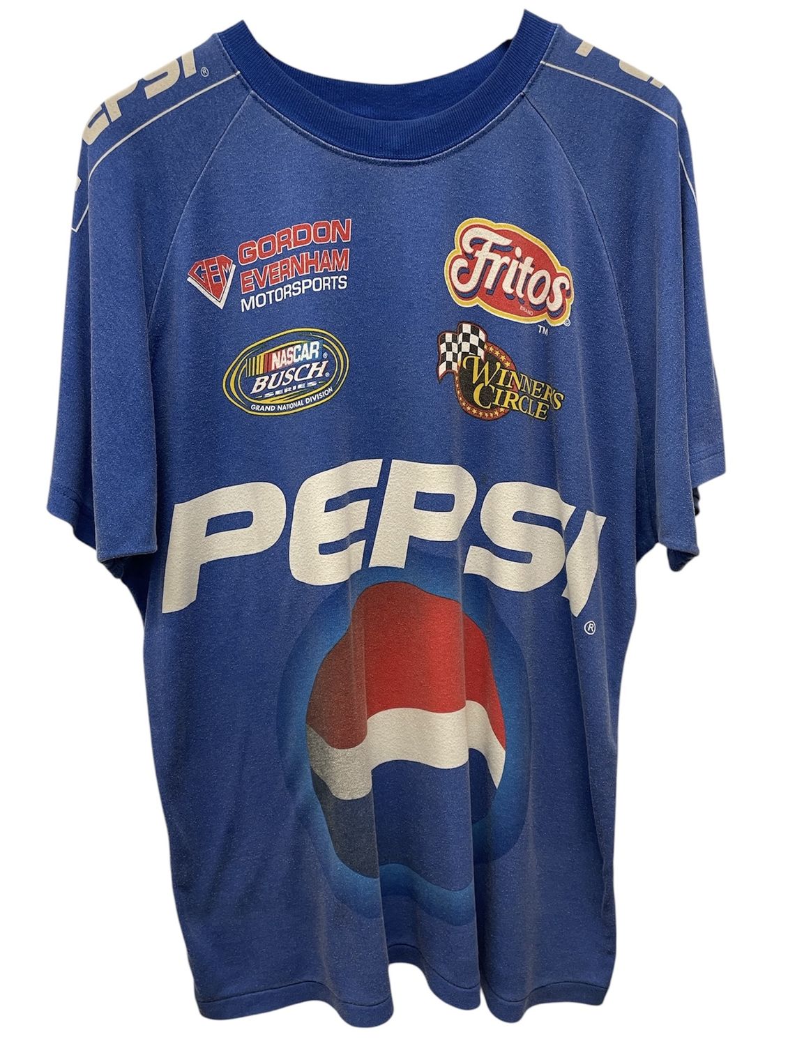 Vtg Nascar Pepsi Tee Size L