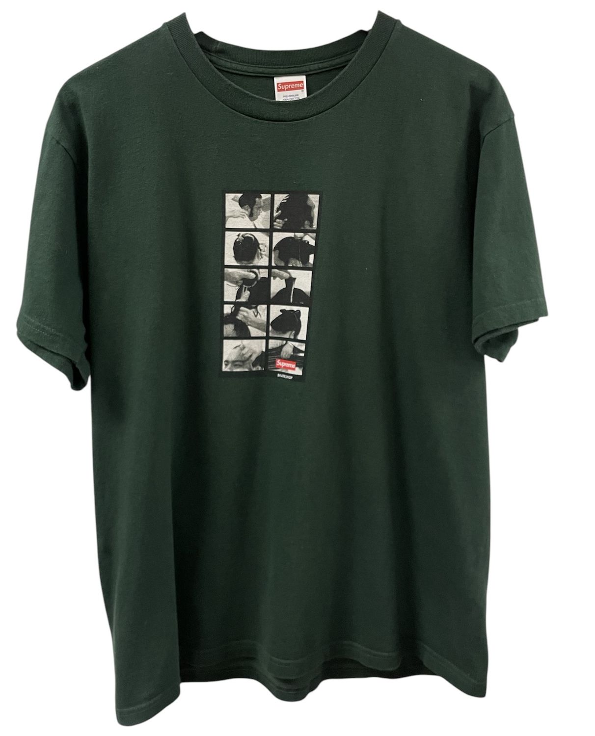 Pre Owned 2016 Supreme Hair Bun Tee Size L