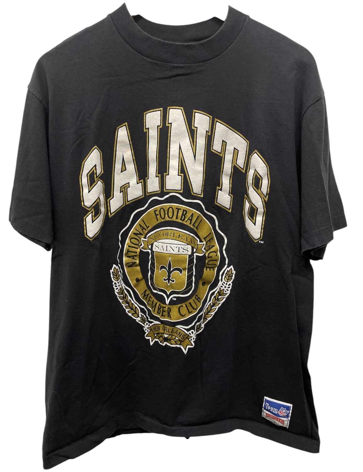Vtg Nutmeg New Orleans saints Tee shirt Size XLarge