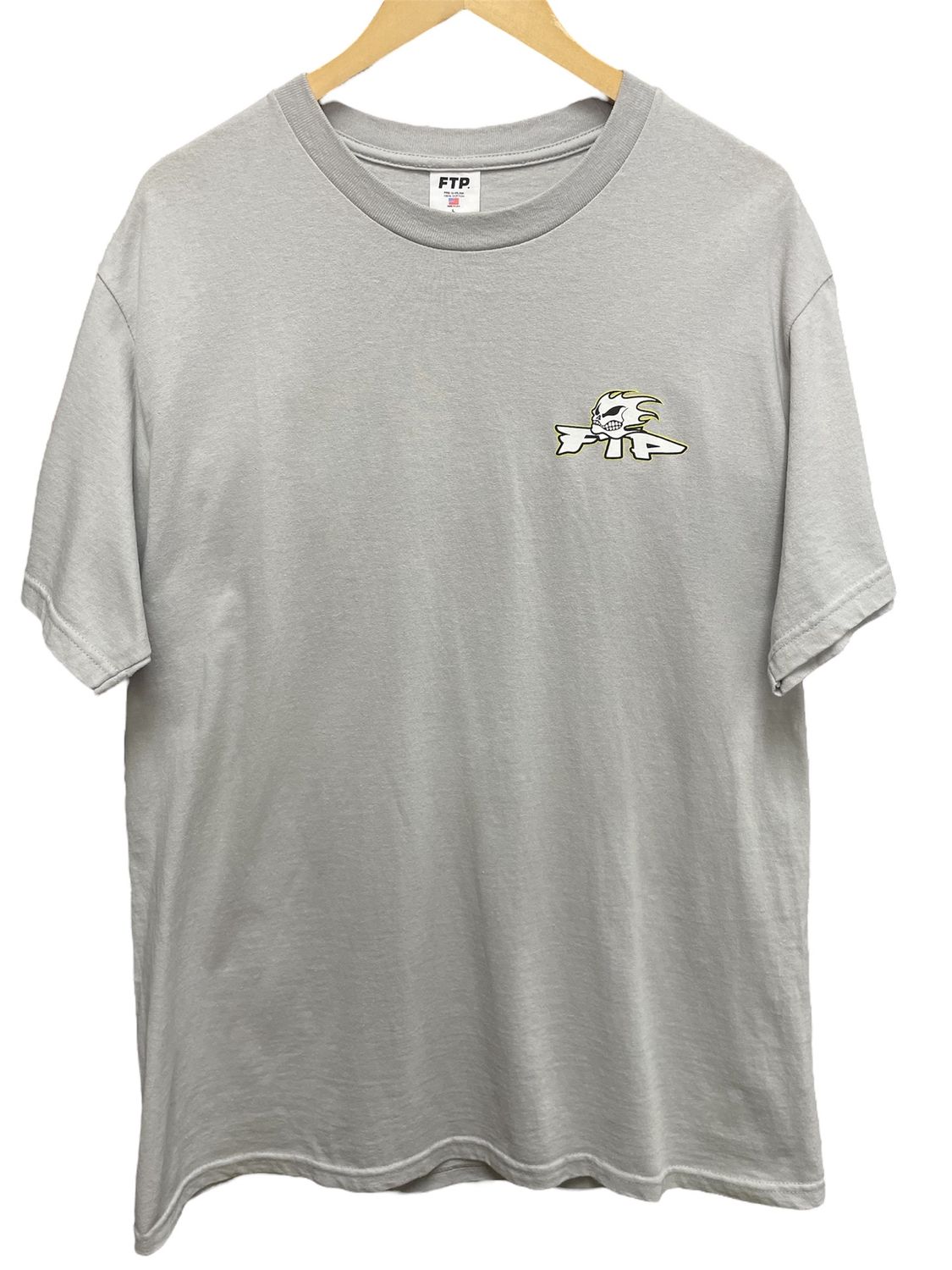 FTP Flame Skull Tee Size Large