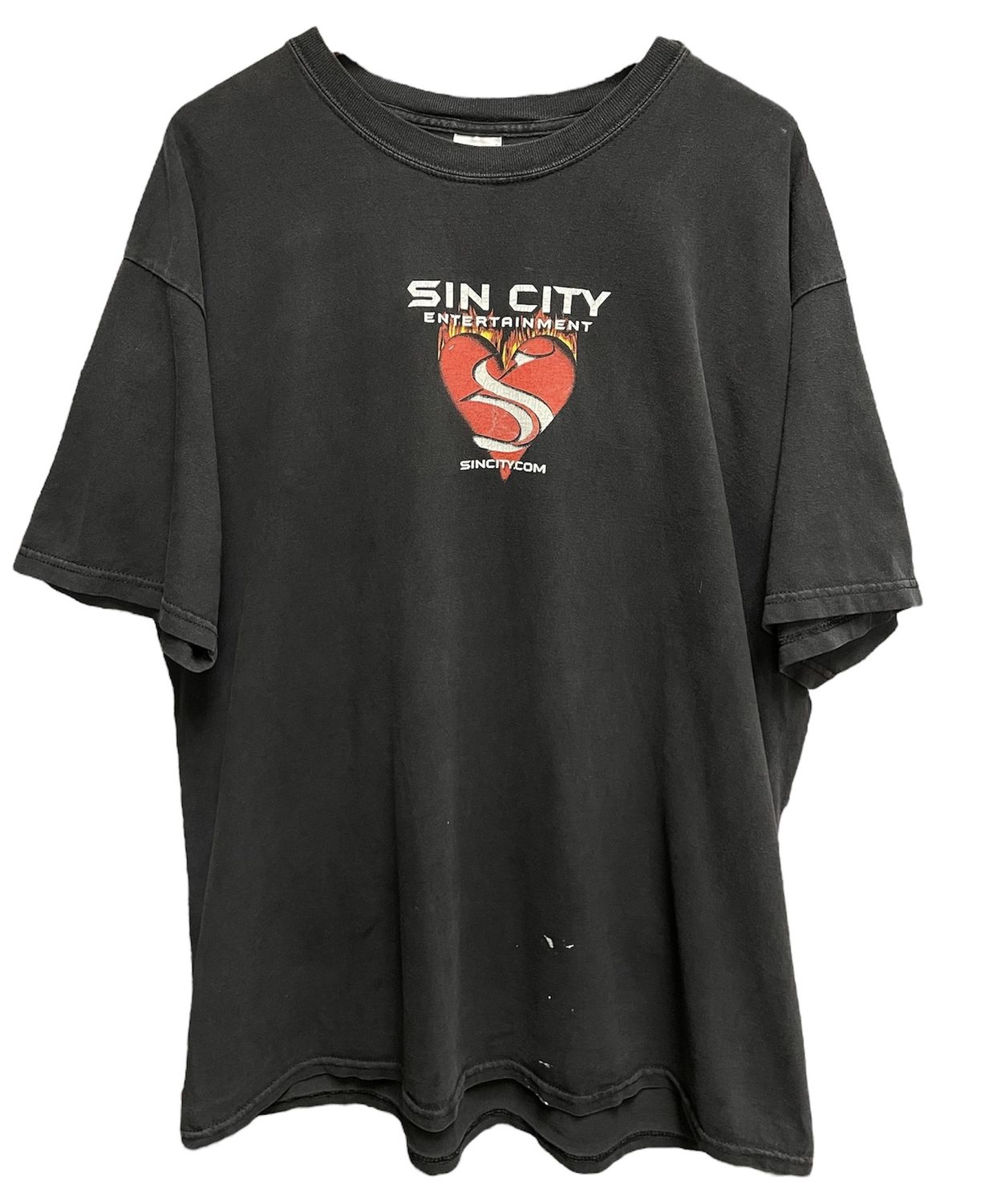 Vtg Sin City Entertainment Tee Sz XL