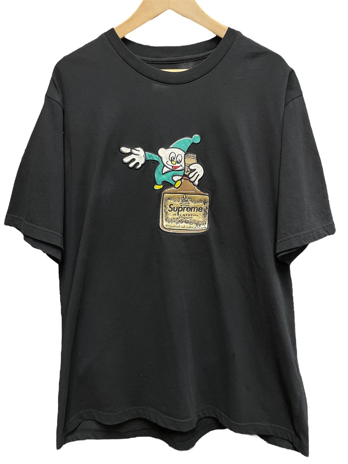 Supreme Elf S/S Top Black Sz Large