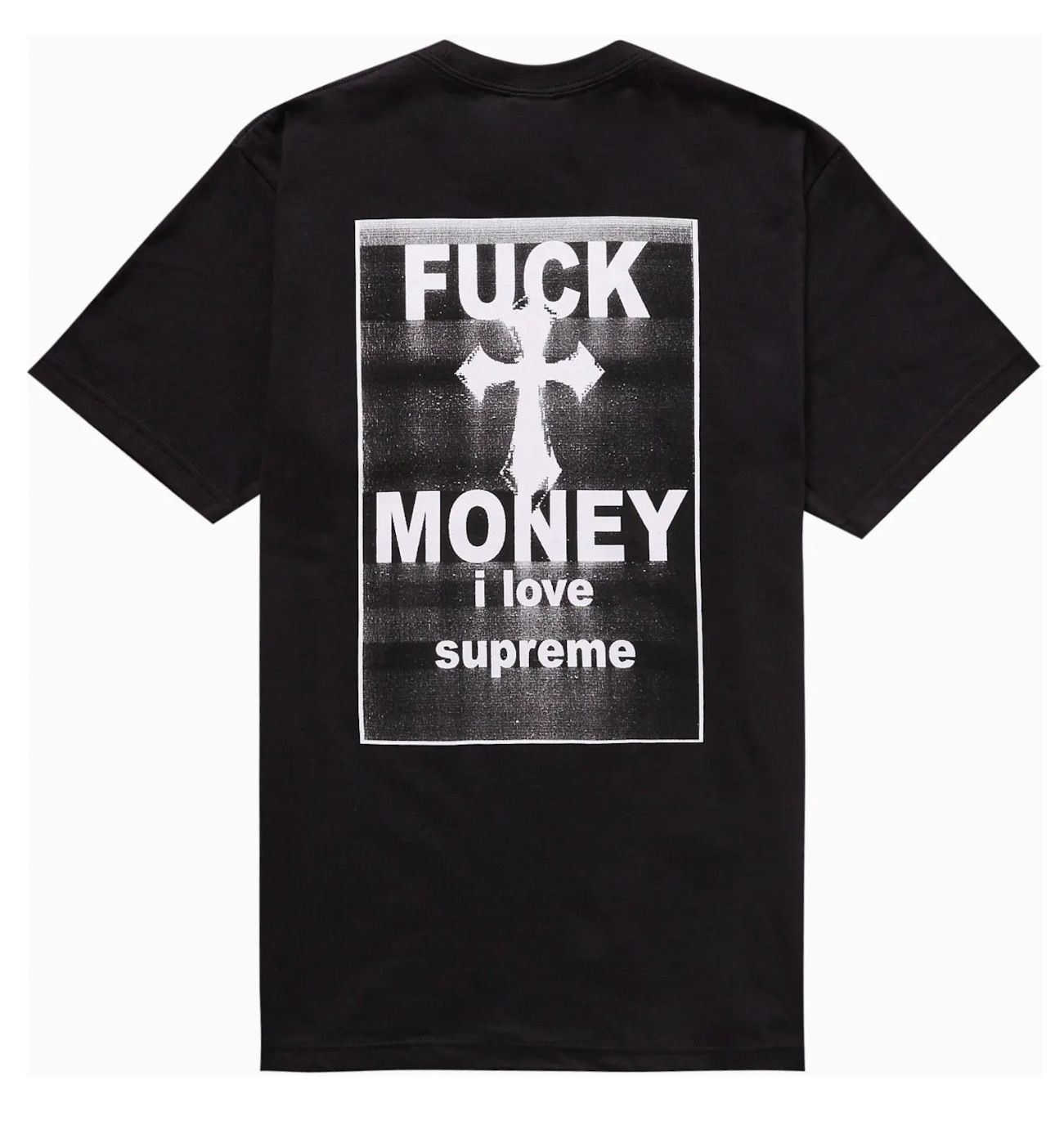 Supreme Fuck Money Tee Black Size XL (NEW)