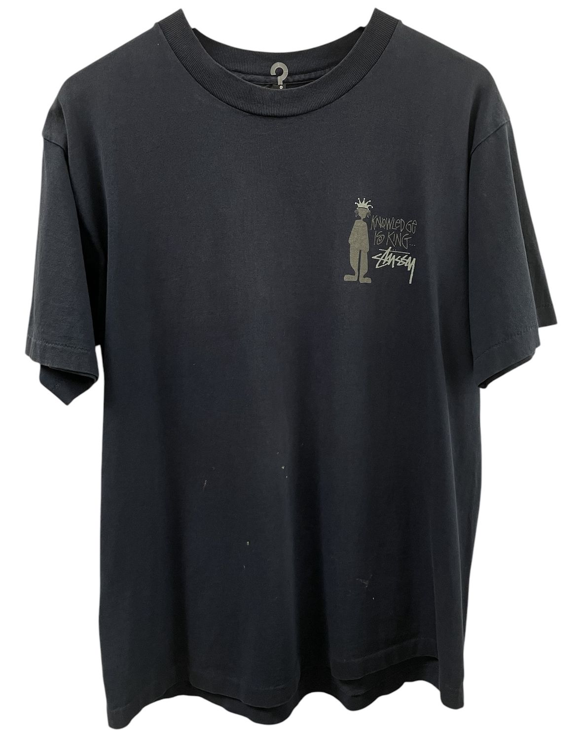 Vintage Stussy Knowledge Is King Sz Large