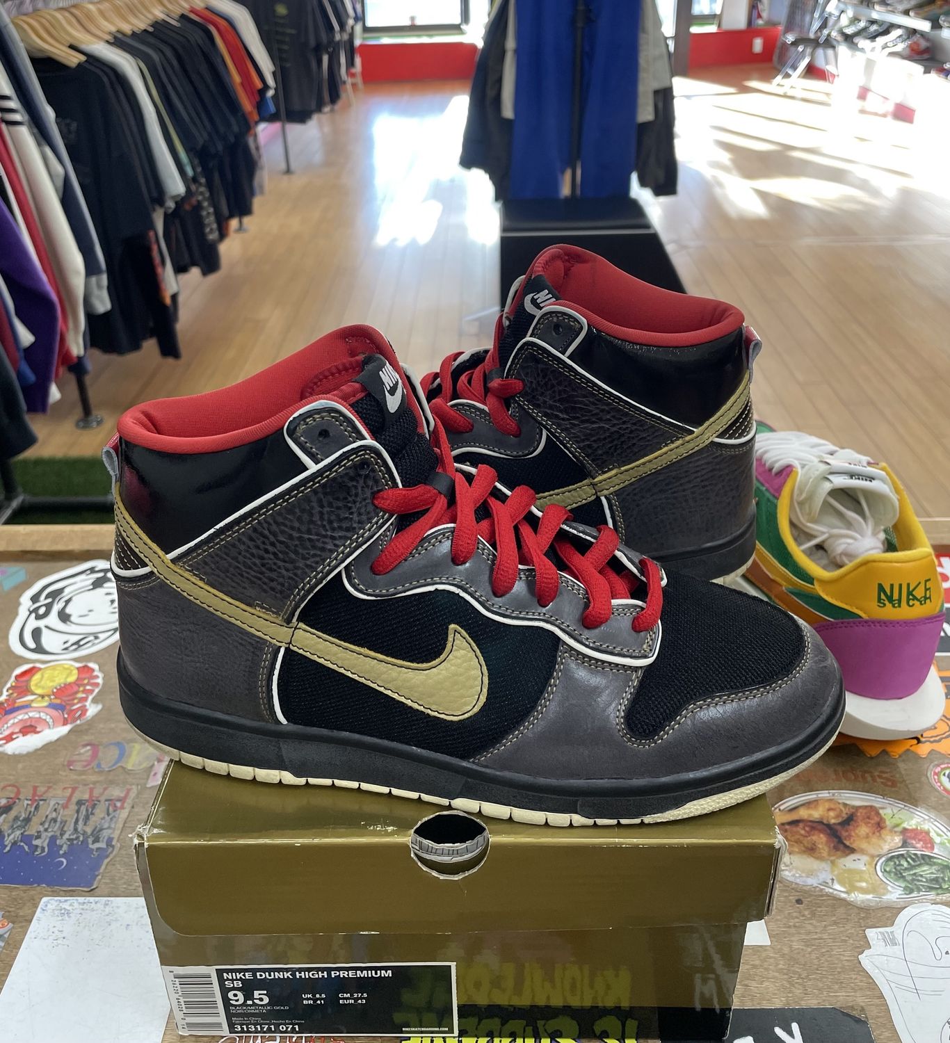 Nike SB Dunk High Marshall Amps Sz 9.5 USED