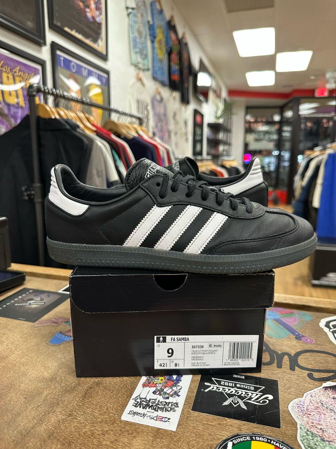 adidas Samba Fucking Awesome Jason Dill Black Sz 9 USED